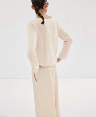 Women's Long-Sleeve Knitted Sweater