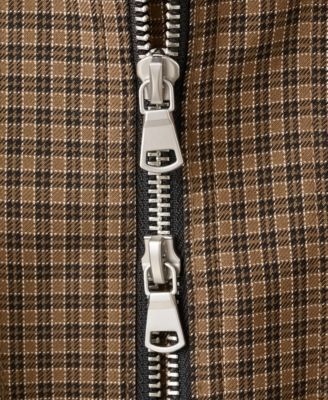 Women's Houndstooth High-Neck Jacket