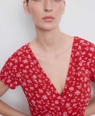 Women's Printed Midi-Dress