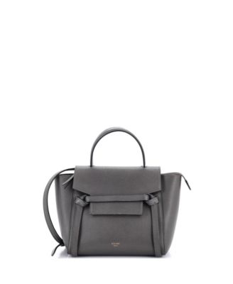 Nano Belt Bag Textured Leather