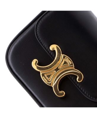 Mini Claude Shoulder Bag Triomphe Coated Canvas