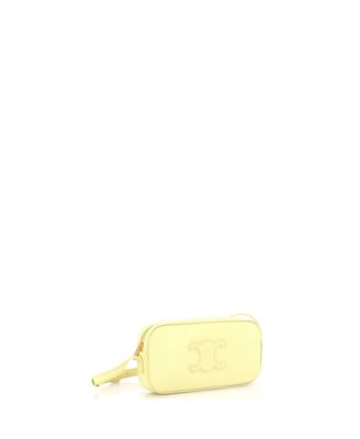 Mini Cuir Triomphe Camera Shoulder Bag Leather