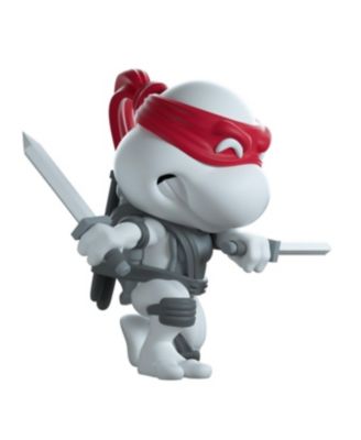 x Shopville: Teenage Mutant Ninja Turtles Collection [Leonardo Black & White Vinyl Figure] Limited Edition - 1000 Made