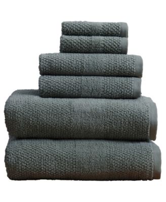100% Cotton Quick Dry 6pc Towel Set