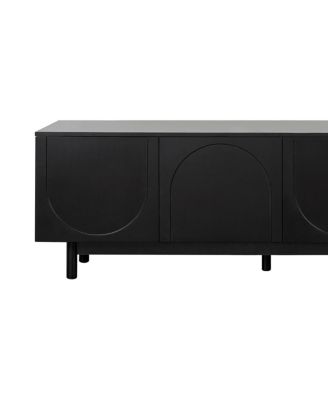 Storage Cabinet With Adjustable Shelves TV Stand