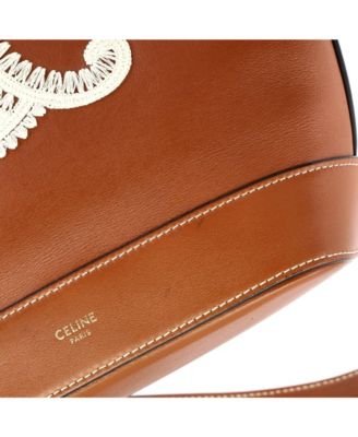 Small Cuir Triomphe Bucket Bag Leather