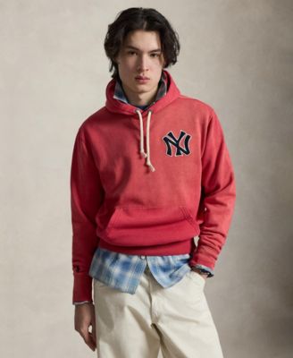 Men's Yankees Logo Fleece Hoodie