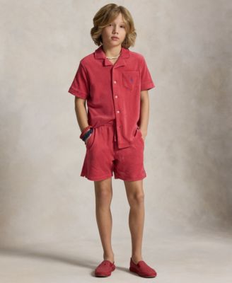 Boys' 8-20 Terry Drawstring Shorts