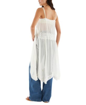 Women's Sleeveless V-Neck Snowbird Maxi Top