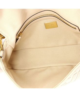 Medium Baguette NM Bag Zucca Embroidered Canvas