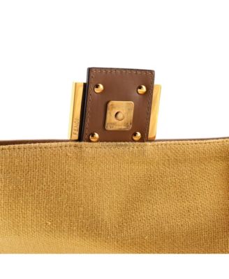 Medium Baguette NM Bag Zucca Embroidered Canvas