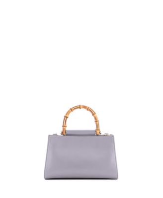 Mini Nymphaea Top Handle Bag Leather