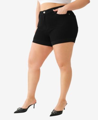 Plus Size Jennie Mid-Rise Curvy Rolled Shorts