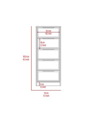 Rustic 3 Drawer Dresser Finish Sturdy Construction for Bedroom Living Room Storage