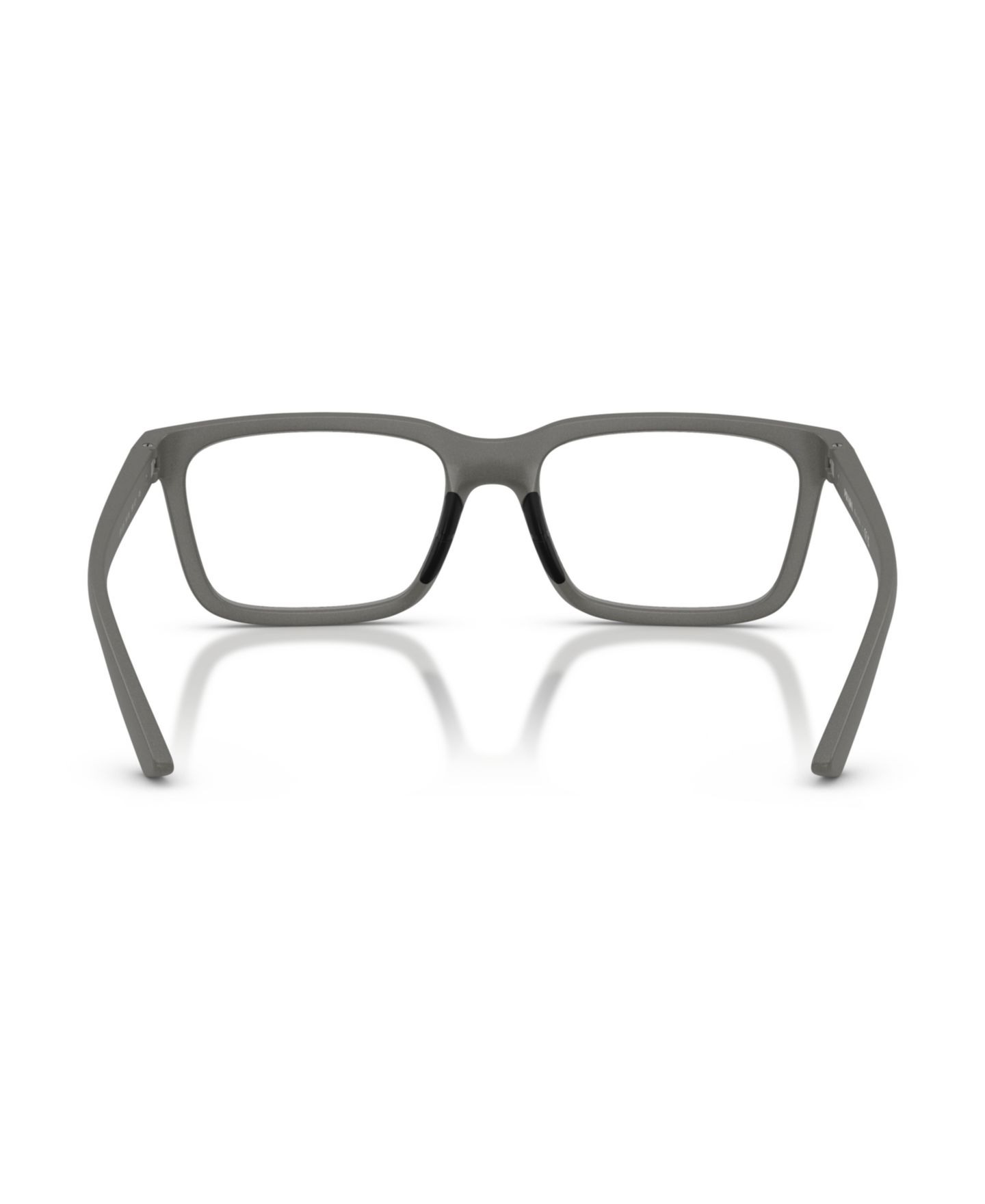 Мужские очки PRADA LINEA ROSSA Man Rectangle Plastic PS 02SV Eyeglasses, цвет: Металлический серый — фото 4