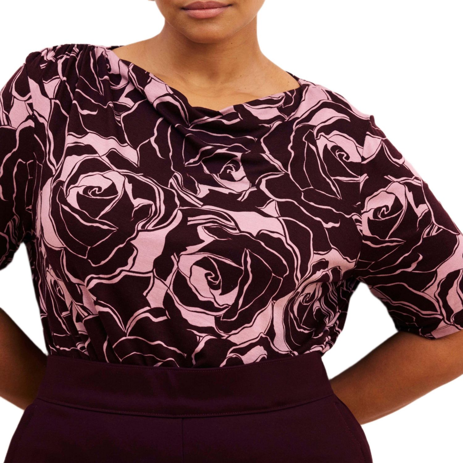 Women's Louise Short Sleeve Liquid Jersey Top