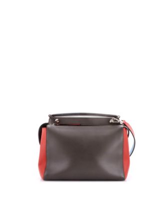 Medium DotCom Convertible Satchel Leather