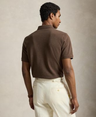 Men's Classic-Fit Mesh Polo Shirt