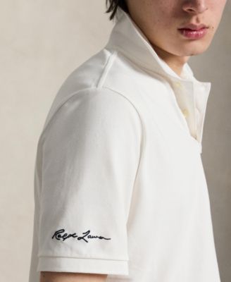 Men's Yankees Logo Mesh Polo Shirt