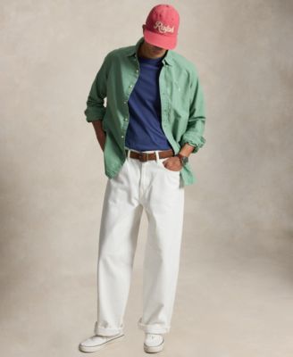 Men's Long-Sleeve Oxford Shirt