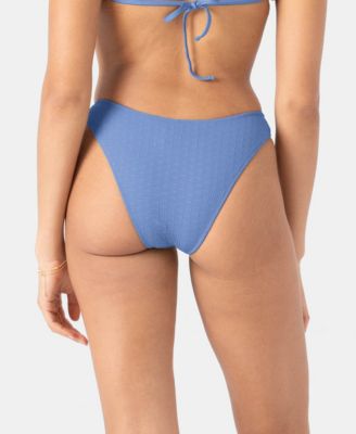 Juniors' Haliewa Scoop-Front Cheeky Bottoms