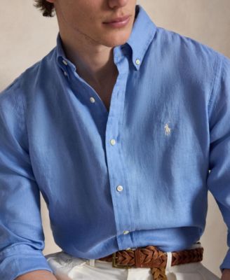 Men's Classic-Fit Linen Shirt	