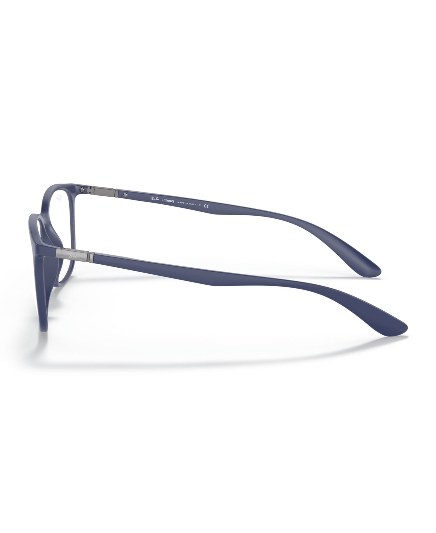 Очки Ray-Ban Unisex Square Innovative Material RB7199 Optics Eyeglasses, цвет: Тёмный синий — фото 5