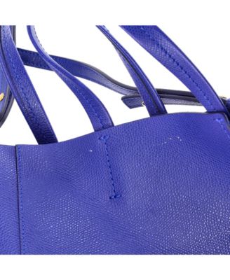 Small Vertical Bi-Cabas Tote Grained Calfskin