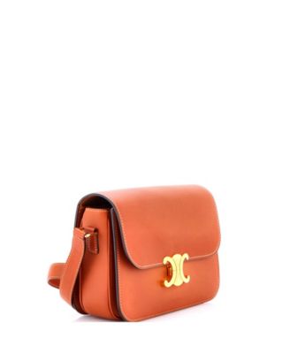 Large Triomphe Shoulder Bag Smooth Calfskin