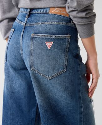 Women's Mid-Rise Baggy Bermuda Shorts