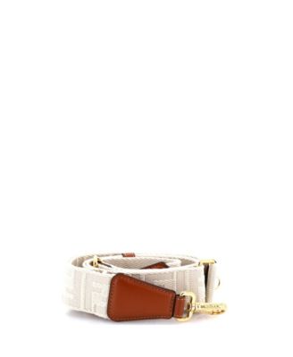 Strap You Shoulder Strap Zucca Canvas with Leather