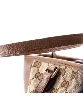 Small Bree Convertible Tote GG Canvas with Leather