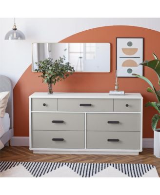 5 Drawer Dresser Multipurpose Cabinet for Kids Room Home Furniture With Spacious Drawers Easy Assembly.