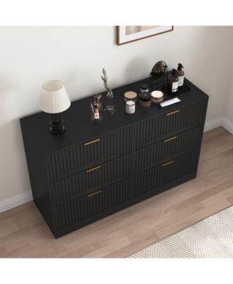 5 Drawer Elegant Dresser Organizer Cabinet for Nursery Home Furniture With Spacious Drawers Easy Assembly Durable