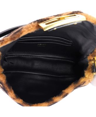 Mini Baguette NM Bag Zucca Shearling