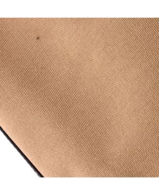 Large Cut Out Handle Shopper Tote Canvas