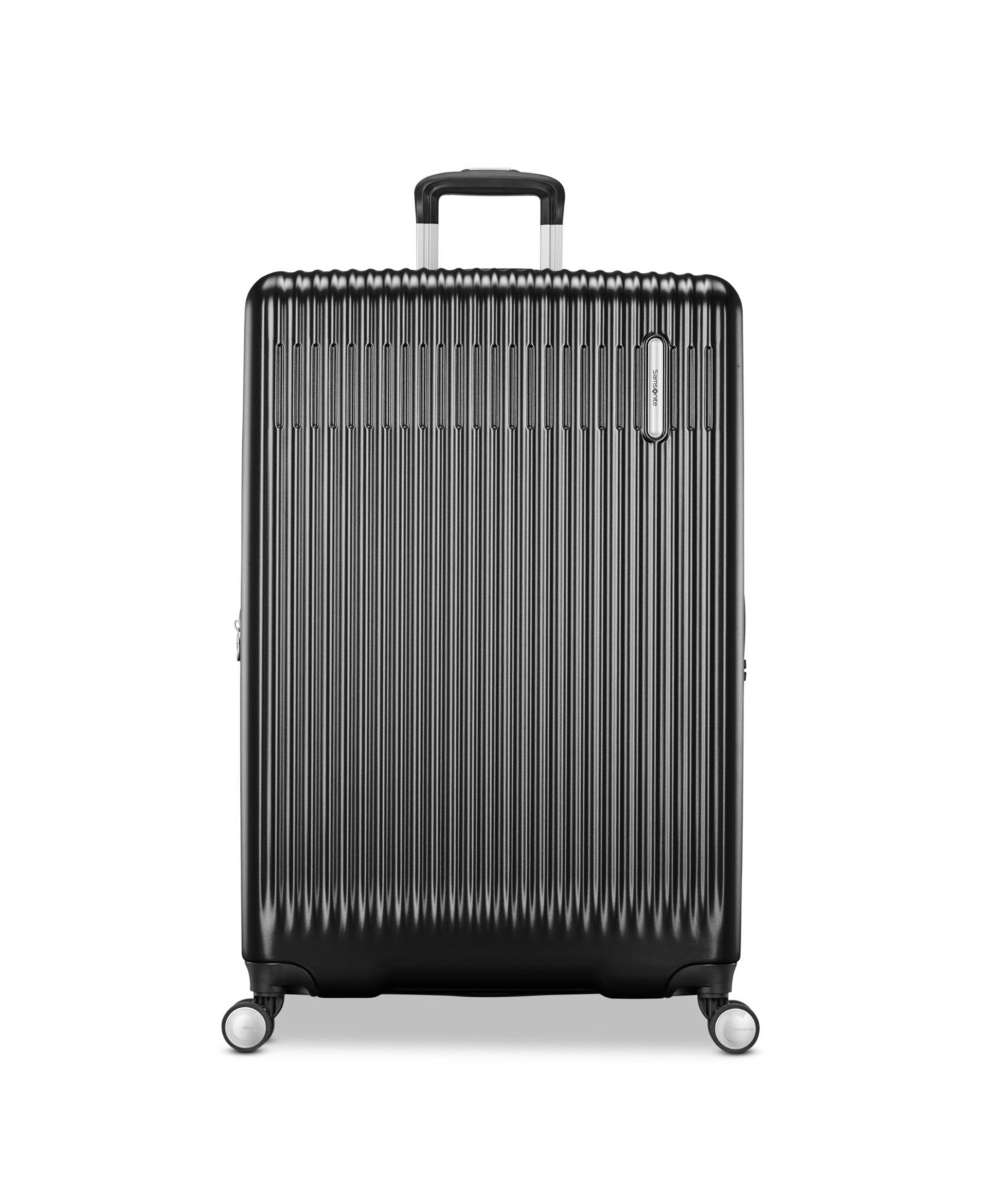Сумка Samsonite Opto 4 Large Spinner, цвет: Асфальтовый чёрный — фото 3