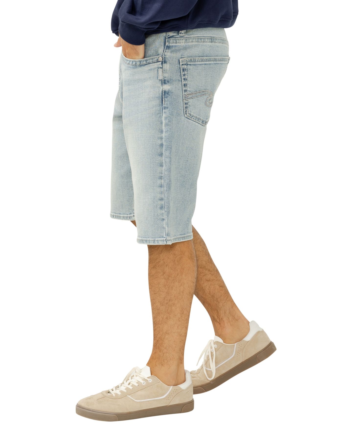 Мужские шорты Silver Jeans Co. Gordie Denim Shorts, цвет: Cabo — фото 2