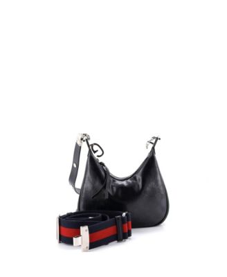 Small Attache Shoulder Bag GG Coated Canvas