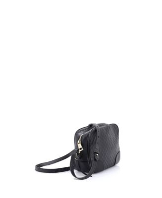 Mini Bree Disco Crossbody Bag Microguccissima Leather