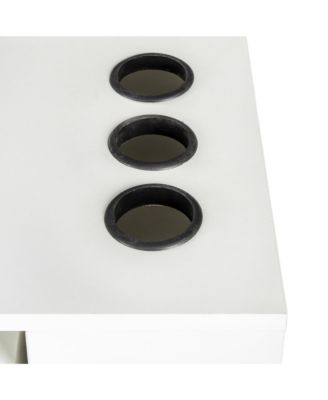 Modern 4 Drawer Dresser Particleboard Cabinet Waterproof for Bedroom Entryway Bathroom