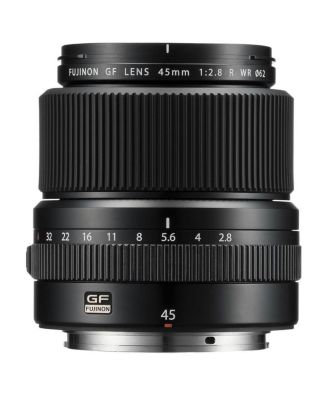 GF 45mm f/2.8 R WR Lens, Bundle with Vanguard VEO 3 GO 235AB 23mm 5-Section Aluminum Travel Tripod with T-50 Ball Head, ProOptic Cleaning