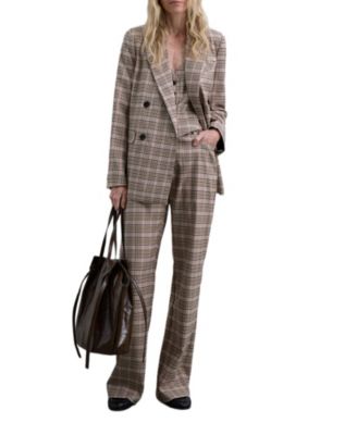 Women's check Blazer