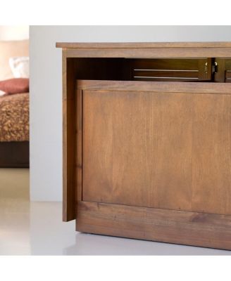 Loggia 130 acacia vanity unit