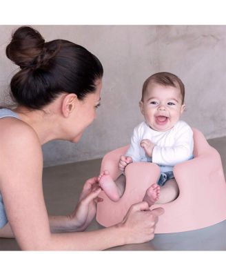 Baby Infant Portable Foam Floor Seat with Play Top Tray Attachment.