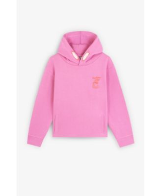Little Girls Croissant Graphic Hoodie
