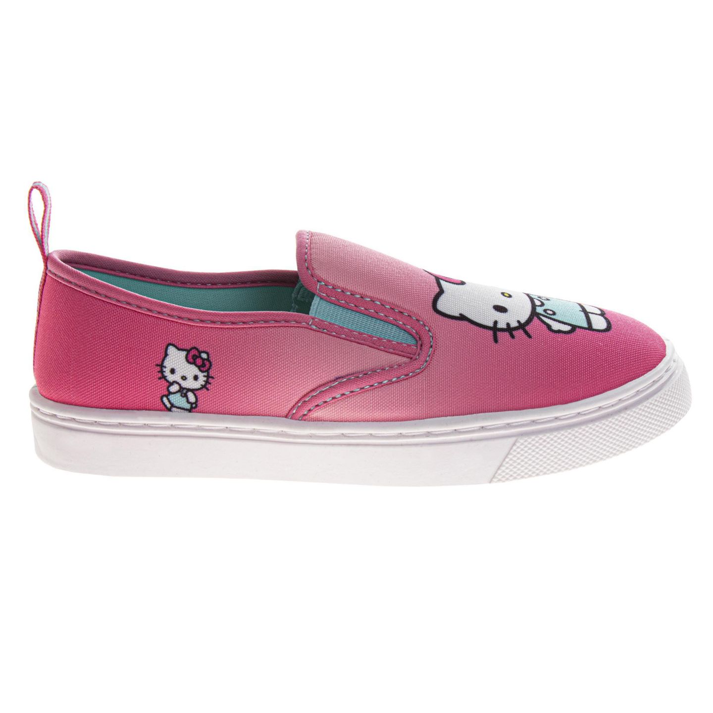 Кроссовки Hello Kitty Slip On Adorable Casual Comfortable Sneaker для девочек — фото 2