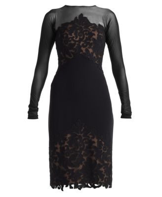 Women's Calia Laser-Cut Crepe Dress