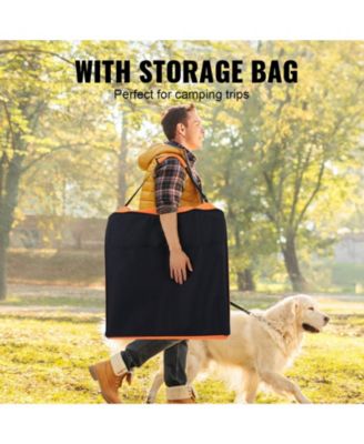 8-Panel 24" Foldable Metal Dog Playpen with Door, Bottom Pad and Storage Bag for Indoor Outdoor Use