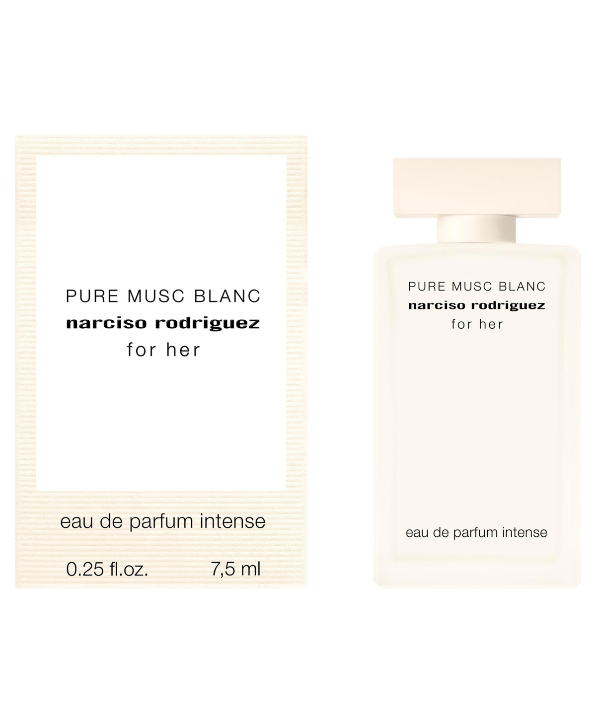 Narciso Rodriguez Free For Her Pure Musc Blanc Eau De Parfum Intense Deluxe Mini With Any $170  Women